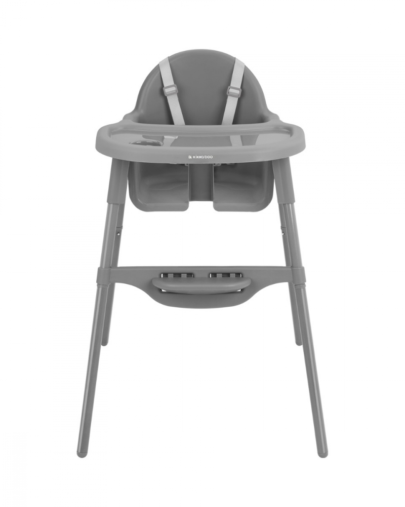Scaun de masă 2in1 Kikkaboo Jammy Grey, Reglabil