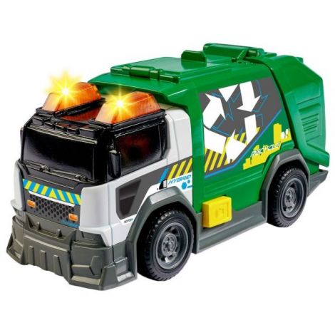 Mașină de gunoi Dickie Toys cu lumini și sunete