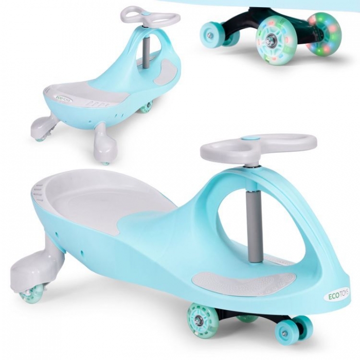 PlasmaCar Ecotoys Albastru | Fără pedale, până la 120kg
