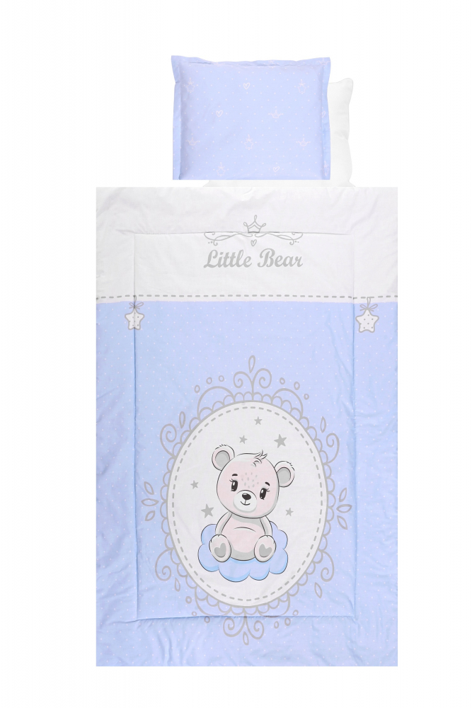 Set Lenjerie Pat 4 Piese Bumbac Ranforce Lorelli - imagine 3