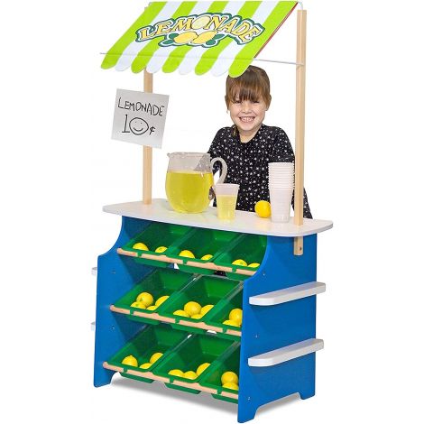 Stand Supermarket Lemn Melissa&Doug Educativ