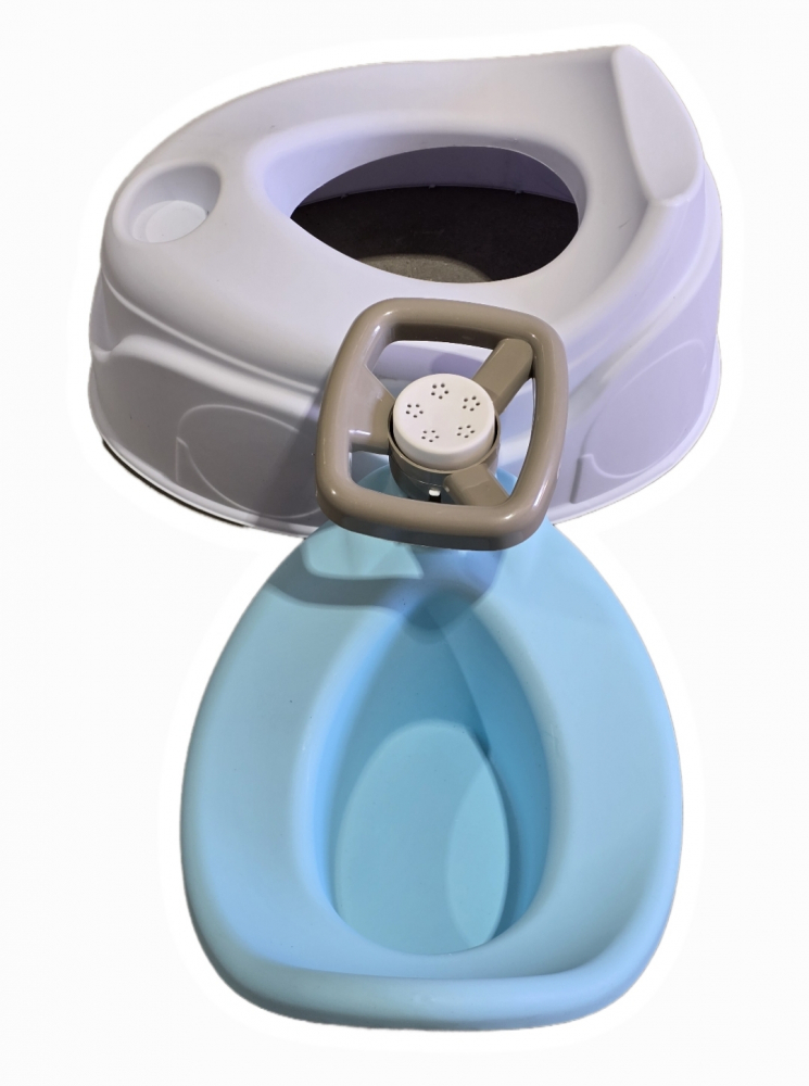 Olita din plastic cu volan Blue | Ucar toys - imagine 2