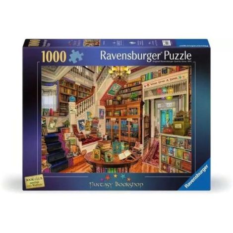 Puzzle 1000 piese Libraria Fantastica | Ravensburger