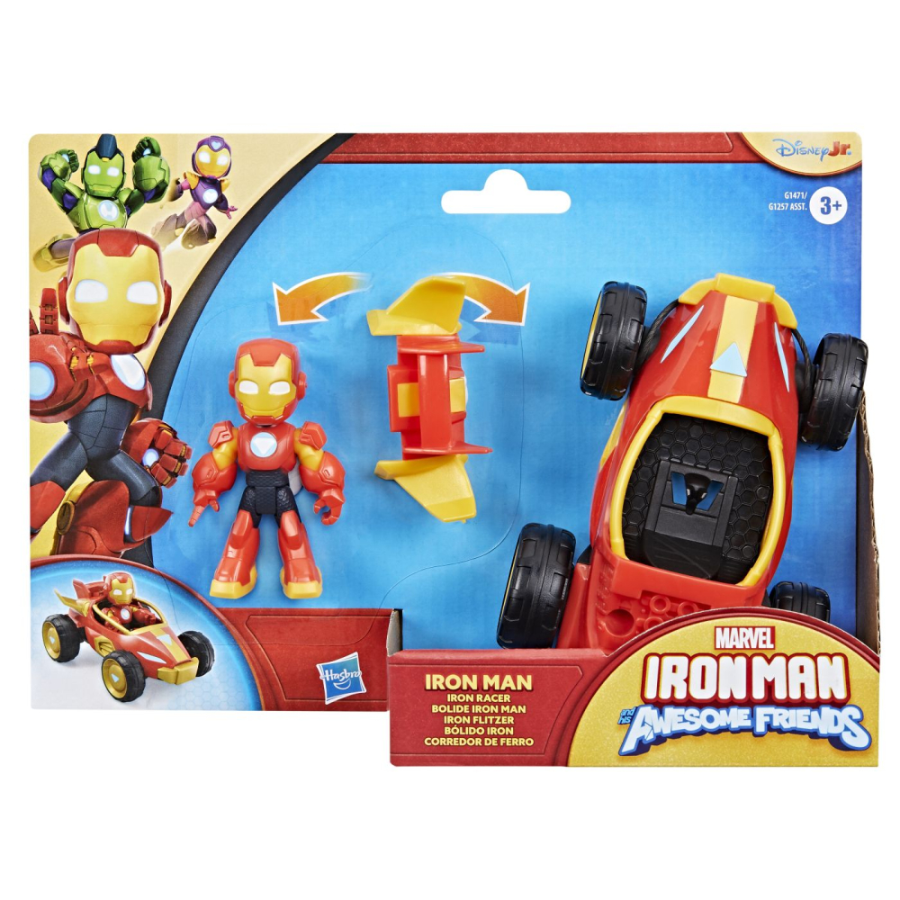 Hasbro Marvel Iron Man Set Vehicul Figurină