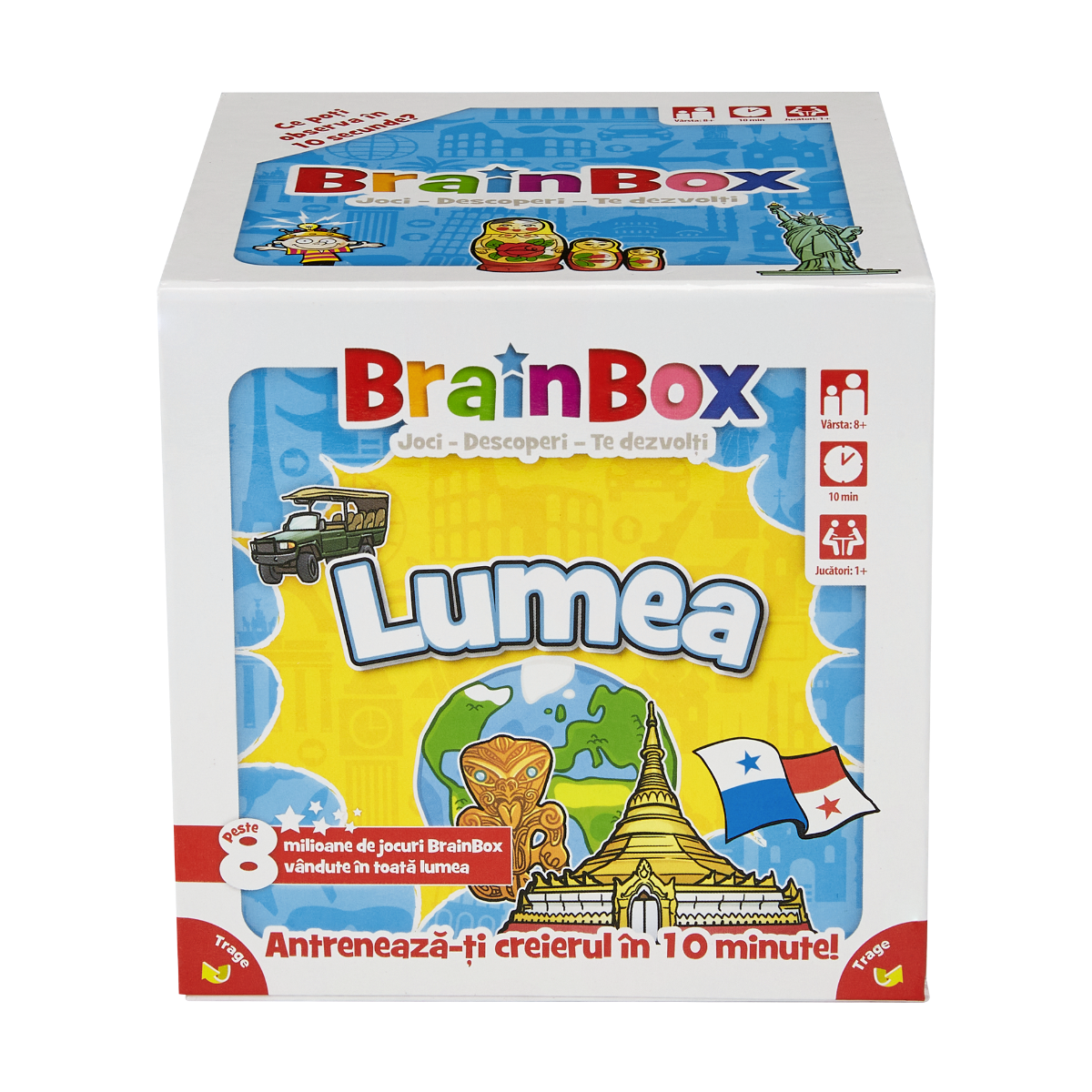 BrainBox Lumea: Joc educativ de memorie și geografie