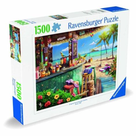 Puzzle Ravensburger 1500 piese Bar pe Plajă - imagine 2