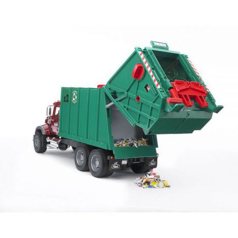 Bruder Camion Gunoi Mack Granite Jucărie - imagine 2