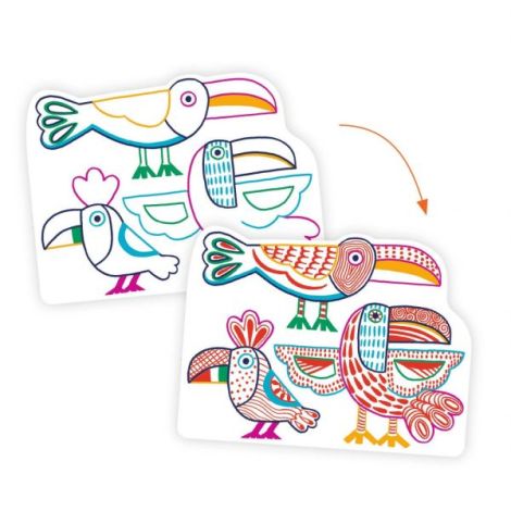 Joc Desen Djeco Animale Magie - 52.9 lei - imagine 3