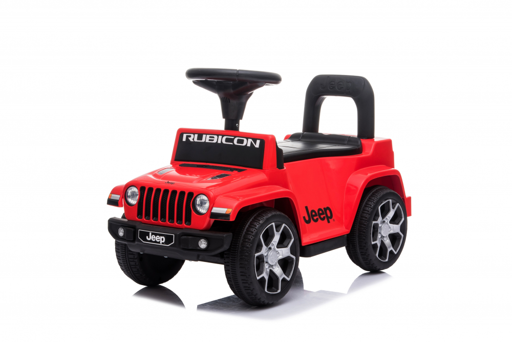 Masinuta Jeep Rubicon Red, fara pedale - imagine 3