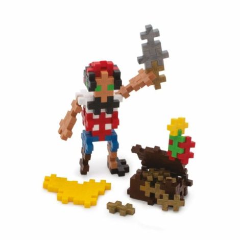 Set Constructie Plus-Plus Pirat 100 piese STEM - imagine 5