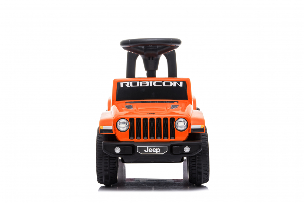 Masinuta Jeep Rubicon Portocaliu cu Impingere - imagine 4