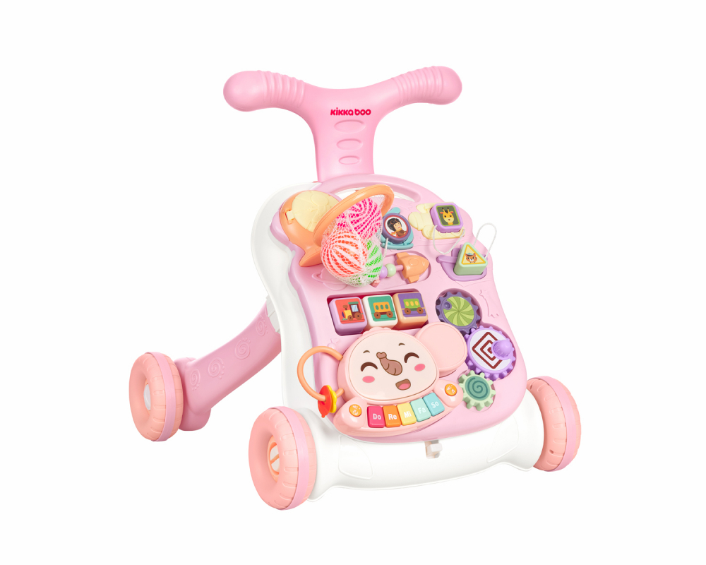 Antepremergator Kikkaboo 3in1 Play Pink - imagine 9
