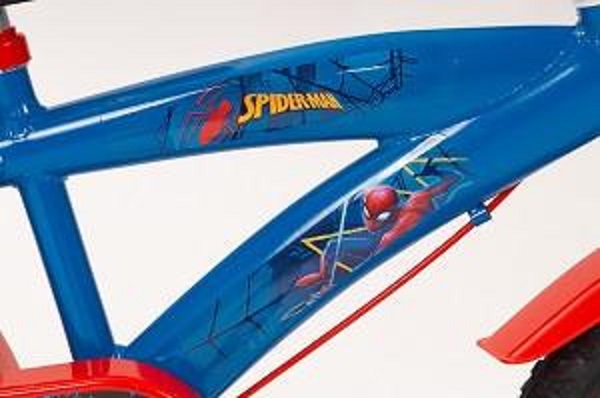 Bicicleta Huffy Spiderman 14 inch, cu roti ajutatoare - imagine 3
