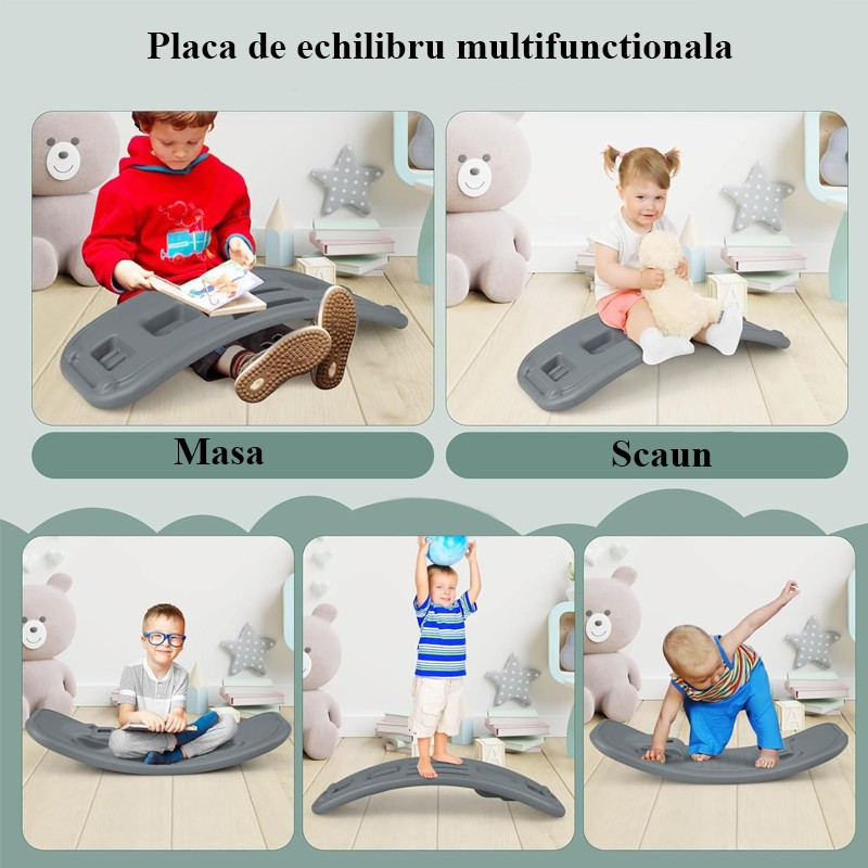Tren balansoar 2in1 Procart | Jucarie multifuncțională - imagine 6