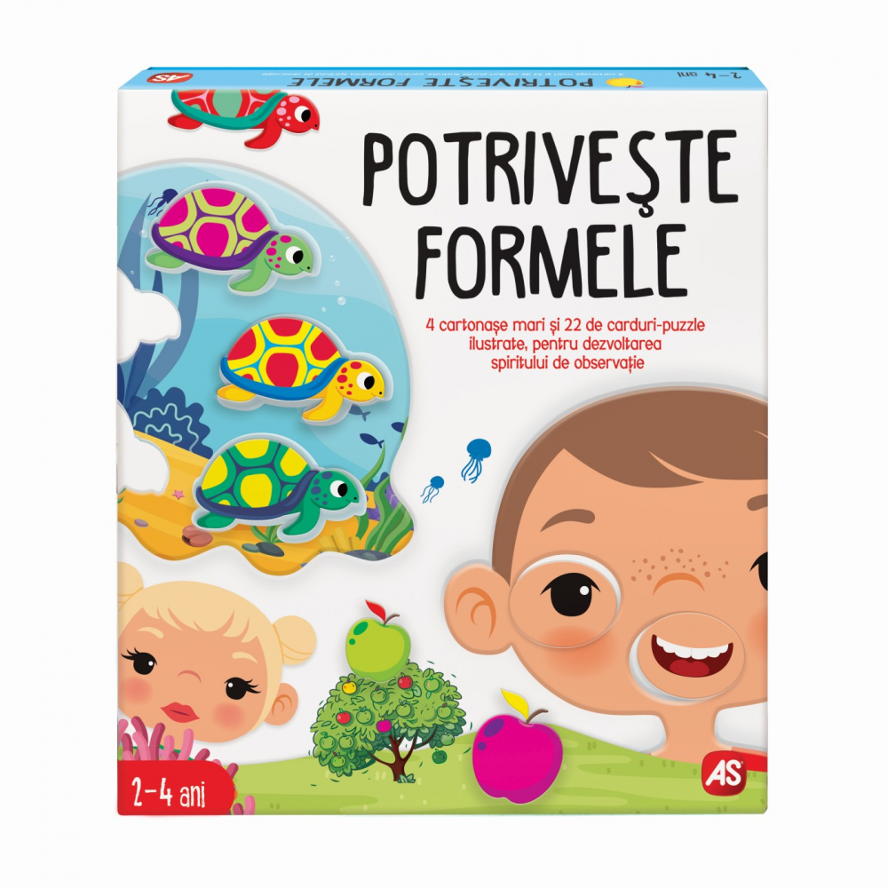 Joc Educativ Potriveste Formele AS | 92,85 RON