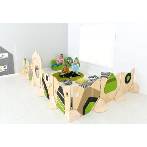 Set Paravane Flora Moje Bambino - Separare Spațiu Grădiniță - imagine 7