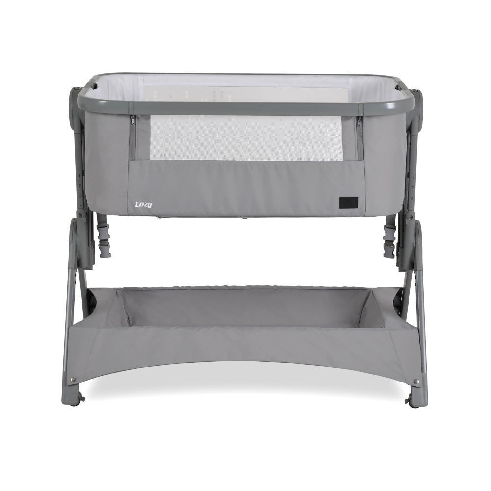 Pat Co-Sleeper Cangaroo Cozy Gri - Sigurță și Confort - imagine 2