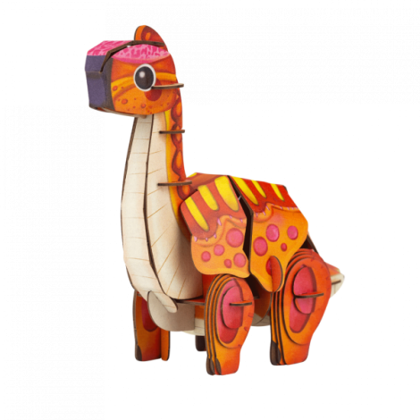 Puzzle 3D Brachiosaurus Sunet Mieredu - imagine 2