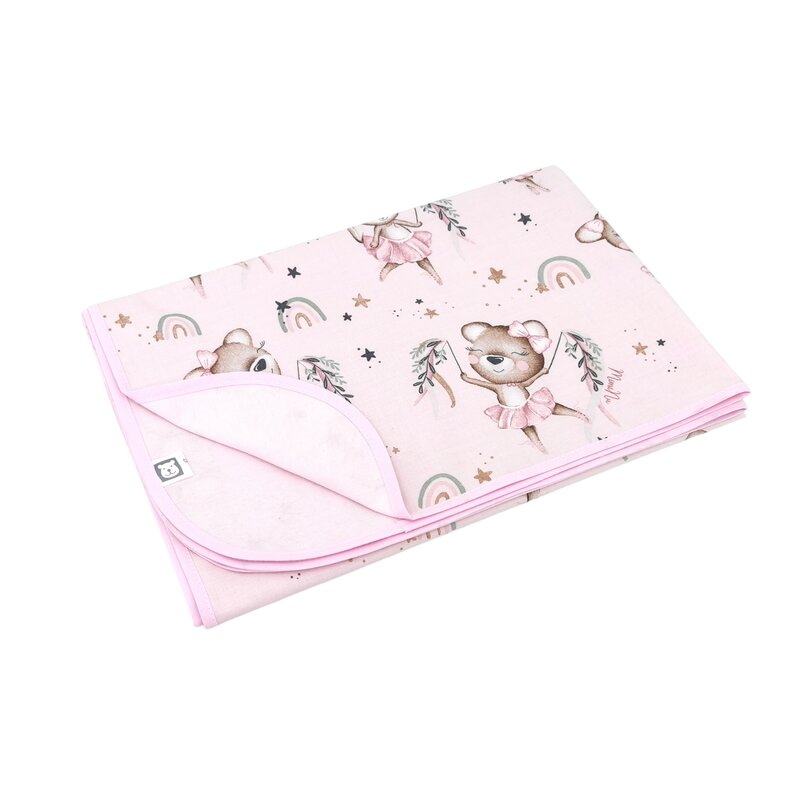 Paturica MimiNu Little Ballerina Pink | 75x100 cm