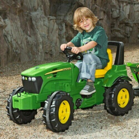 Tractor John Deere Rolly Toys cu Pedale - imagine 2