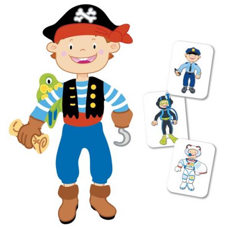 Joc Magnetic Meserii Goki | 43 Piese Educativ - imagine 3