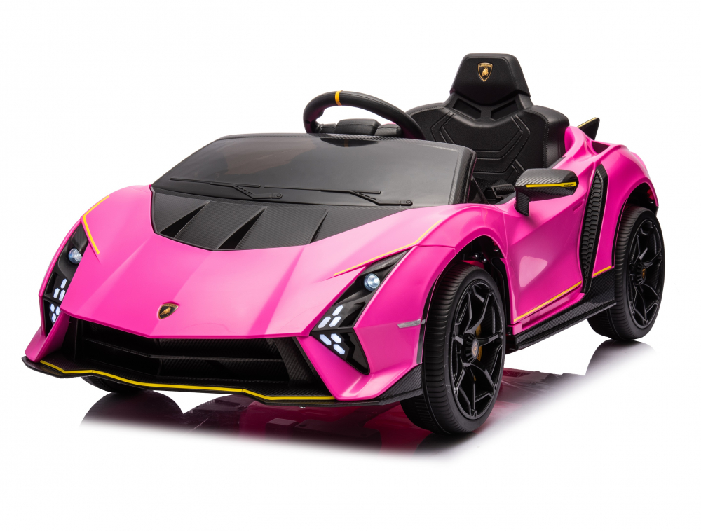 Masinuta Electrica Lamborghini Pink Premium 70W - imagine 5