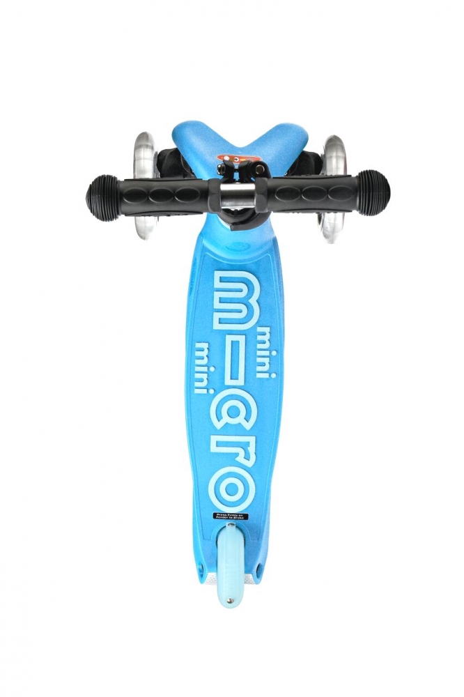 Trotineta Micro Mini2go Deluxe Blue | Cu Scaun și Depozitare - imagine 4