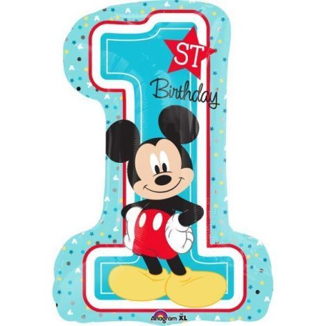 Balon Mickey Mouse Amscan 63x55 cm - imagine 3