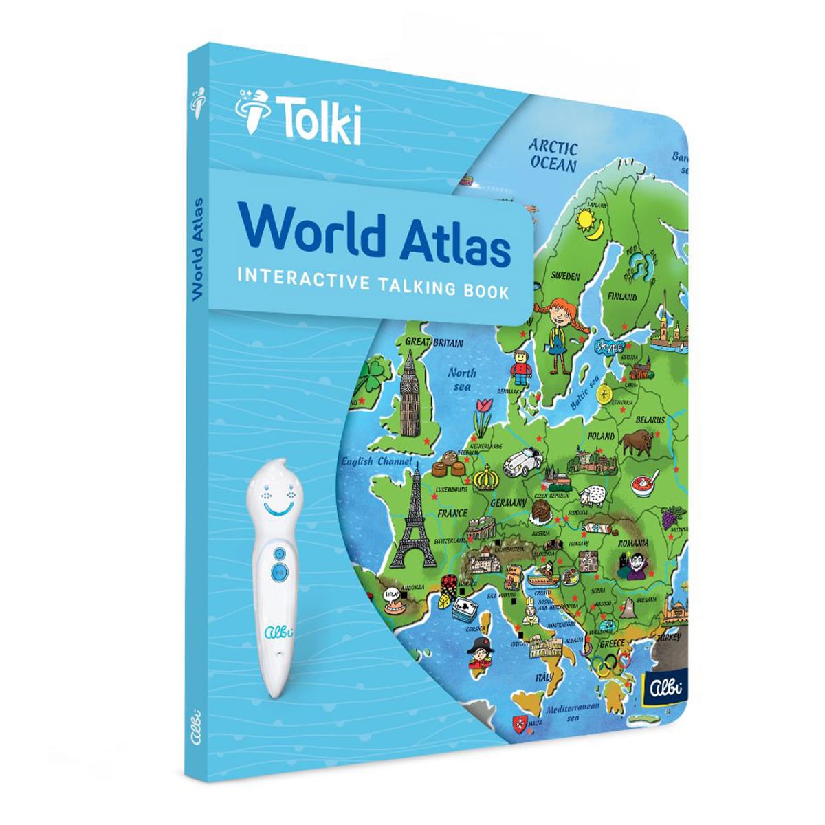 Carte Interactiva Raspundel Istetel World Atlas Engleza
