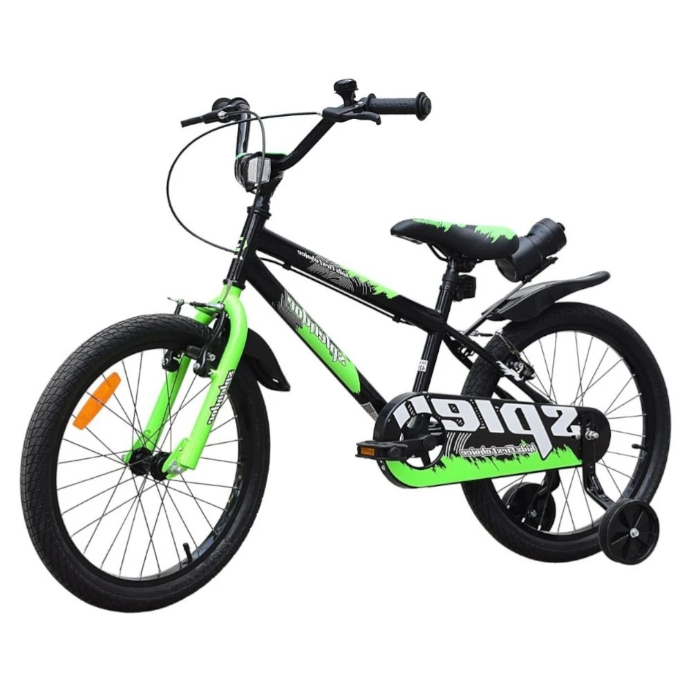 Novokids Boom PRO Bicicleta 14" Copii Verde - imagine 2