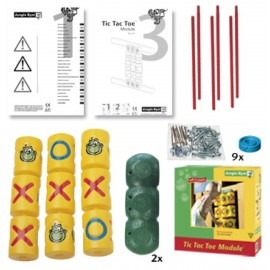 Modul Tic Tac Toe Jungle Gym | Joc Educativ Exterior - imagine 2