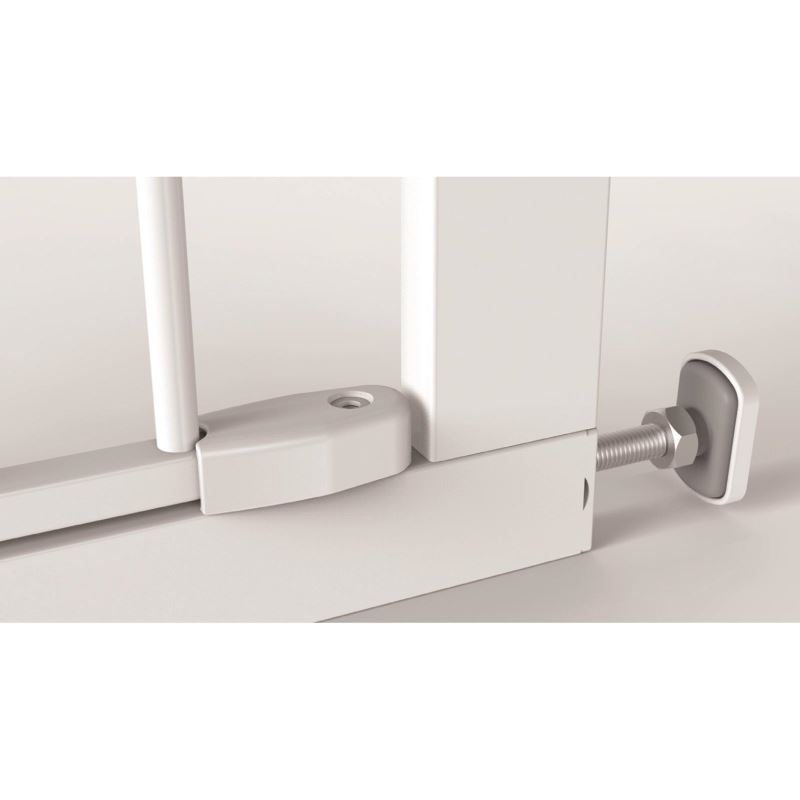 Poartă Siguranță Noma Easy Fit, Metal Alb, 75-82 cm - imagine 4