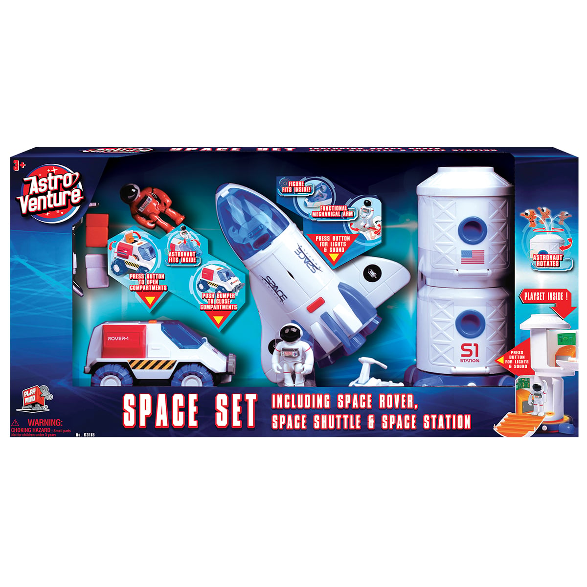 Set Spatial Astro Venture 3 in 1 cu Sunete