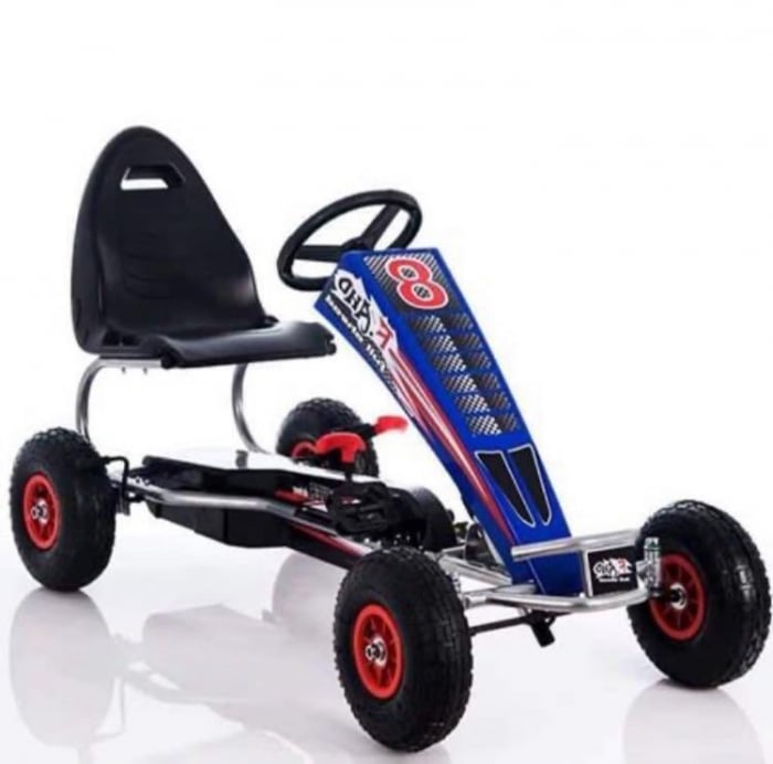 Go Kart Pedale Hollicy F8-3 Albastru