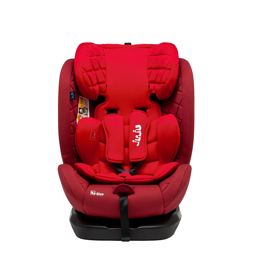Juju Total 360 i-Size Rosu | Scaun Auto Rotativ 0-12 Ani - imagine 5