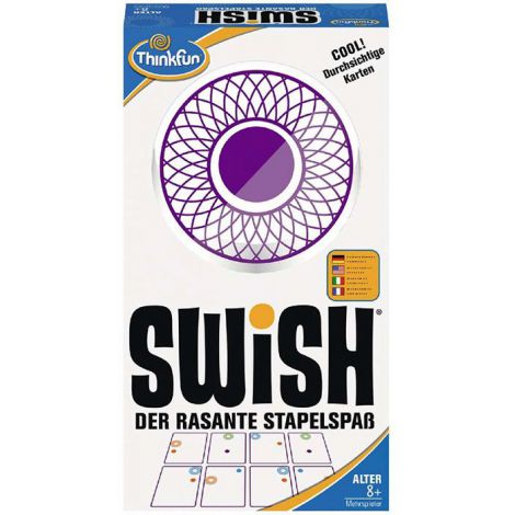 Swish ThinkFun - Joc cărți transparente gândire spațială