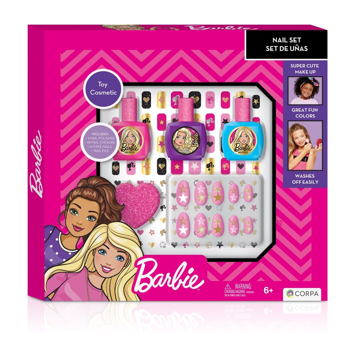 Set cosmetice unghii Barbie | Jucării imitație