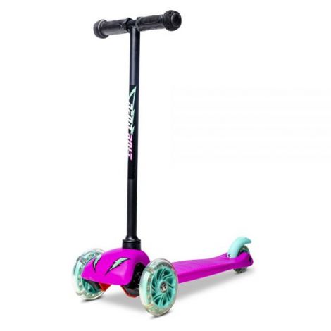 Trotineta Neon Bolt Pink 3 Roti LED - 199 RON