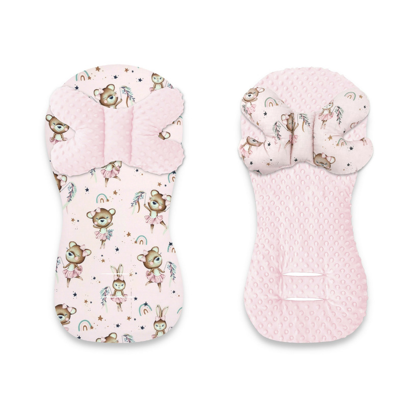 Set Protecție MimiNu Minky Little Ballerina Pink