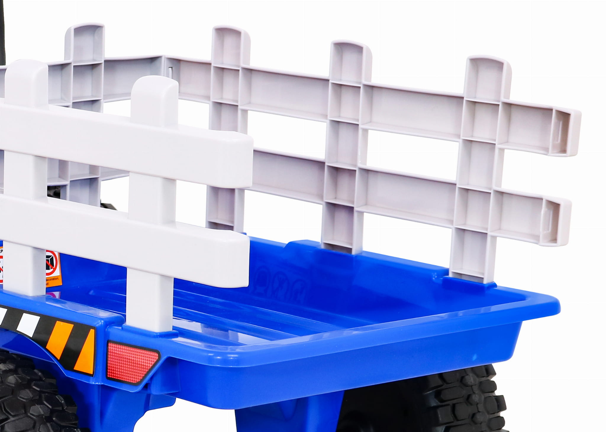 Tractor Electric Copii cu Remorcă Albastru Autokids - imagine 8