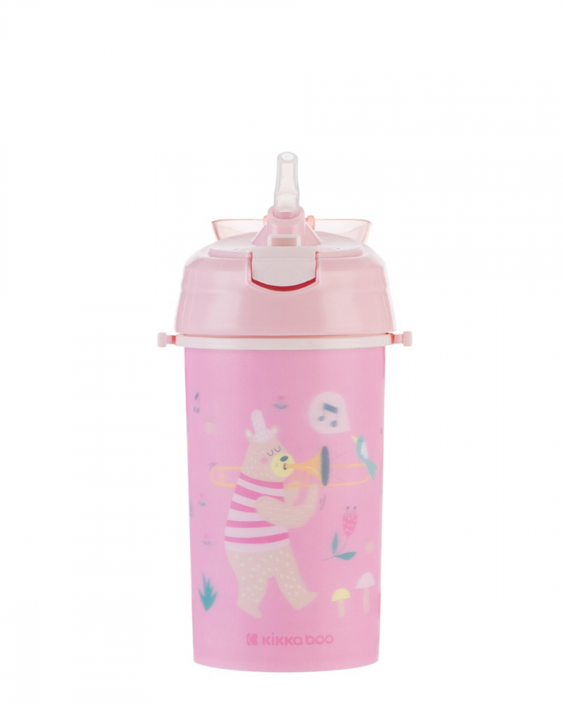 Cana Kikkaboo Music Fest Pink cu Pai Silicon - imagine 2