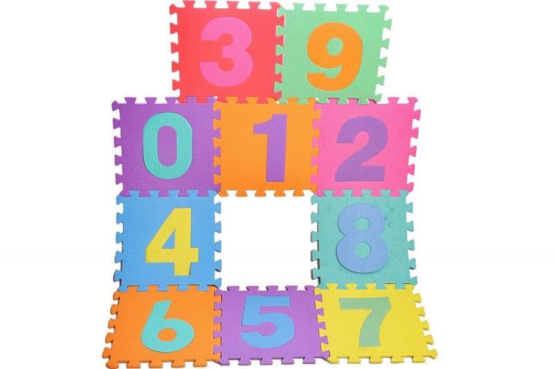 Covor Puzzle Spuma Cifre Malplay - imagine 13