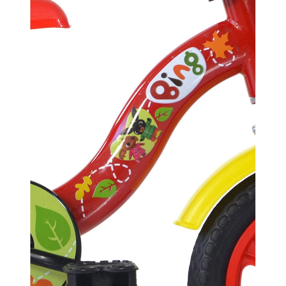 Bicicleta Dino Bikes Bing 10 inch, cu roti ajutatoare - imagine 7