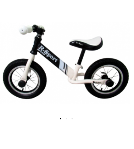 R-Sport R8 Bicicletă Fără Pedale Albă - imagine 2