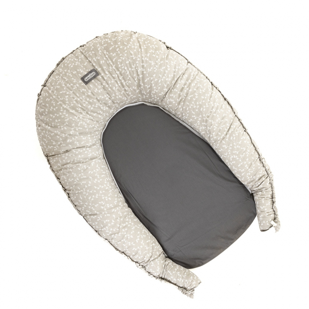 BabyNest 5 in 1 BabyJem gri - Siguranță și confort - imagine 6