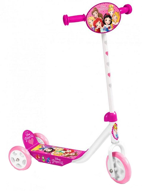 Trotineta Stamp Disney Princess, 3 Roti, Ghidon Reglabil - imagine 2