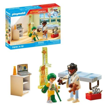 Playmobil Pediatru cu Copil - Jucărie Educativă - imagine 5
