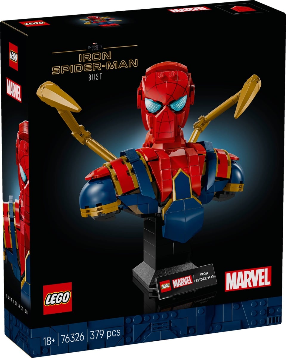 LEGO Iron Spider-Man Bust 76326 - Set Colecție