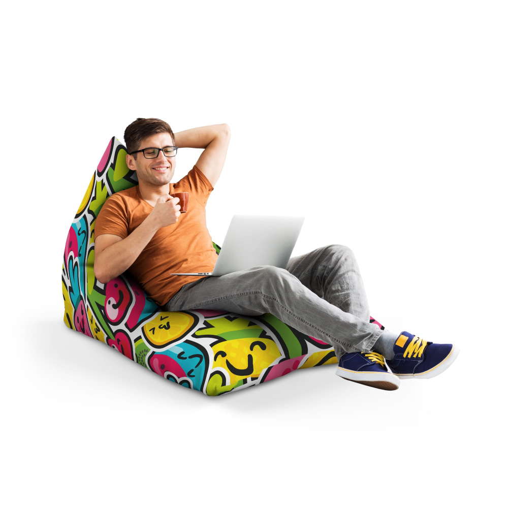 Fotoliu Puf Bean Bag Updeco Lounge Kawaii - imagine 4