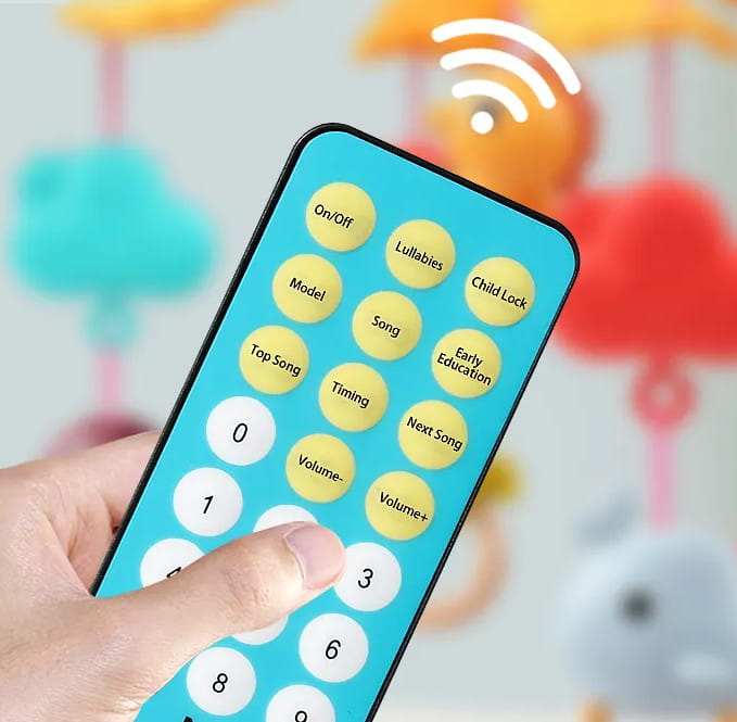 Carusel Muzical Malplay cu Proiector și Telecomandă - imagine 2